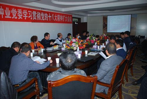 敦煌種業(yè)黨委召開擴大會議安排部署學(xué)習貫徹黨的十八大精神